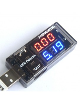USB Charger Current Voltage Tester Mobile Battery Power Detector Voltage Current Meter