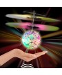 Mini Children Flying RC Ball Led Flashing Light Aircraft Helicopter Infrared Induction Toy