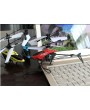 Small RC Helicopter Aircraft Radio Remote Control LED Kids Gift