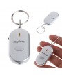 Colorful LED Key Finder Locator Find Lost Keys Flashing Alarming Key Chain Whistle Beep Sound Control