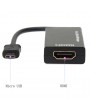 Micro USB Male Cable to HDMI Female Adapter Cable for Samsung HTC LG NOKIA HUAWEI  MEIZU