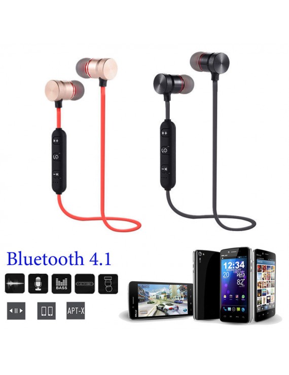 Wireless Sports Bluetooth Magnet Earphone Headset Headphone For iPhone Samsung Huawei