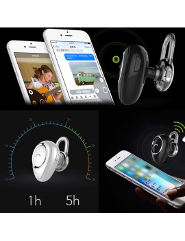 4.1 Mini  Wireless Bluetooth Portable Headphone Earphone Stereo Earbud Sports for Smart phone