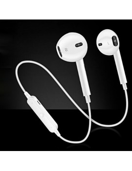 Wireless Bluetooth Wireless Headset Earpods In-Ear Earphone Headset Earbuds W/ Mic  For iPhone Samsung Galaxy S6 Stereo Mic CVC