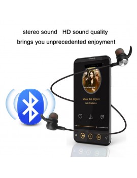 Magnetic  Bluetooth Earphone Wireless Headphone For Phone Sport Stereo Magnetic Headset Bluetooth Auriculars With Microphone