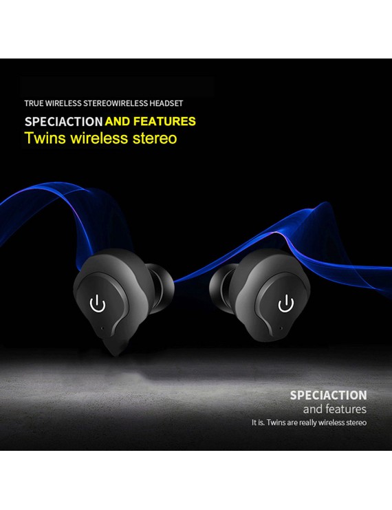 TWS Mini Twins True Wireless In-Ear Stereo Bluetooth Earphones Earbuds Headset