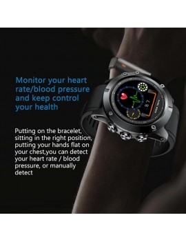 Bluetooth Waterproof Heart Rate Blood Pressure Monitor Smart Watch Bracelet for iOS Android