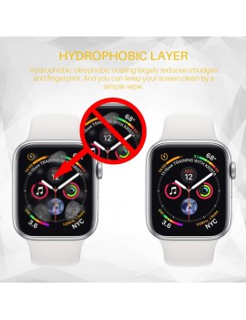 Full Coverage Screen 9D Hydrogel Film Screen Protector For Apple Watch Series 4 3 2 1 iWatch 38/40/42/44 mm