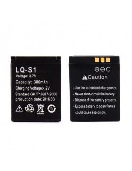 Original rechargeable Li-ion polymer battery 380mAh 3.7V for DZ09 Smart Watch