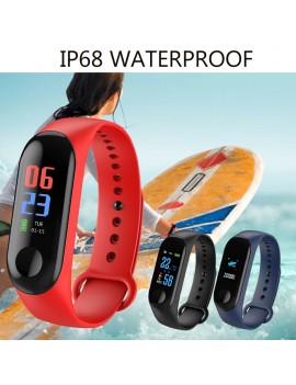 Smart Band Watch Bracelet Wristband Fitness Tracker Blood Pressure HeartRate