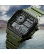 Mens Outdoor Sports Watch LED Digital Waterproof Military Quartz Analog Date Wristwatches