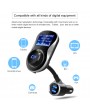 Bluetooth Hands-free FM Modulator Stereo Car MP3 Player Audio Adaptor Transmitter Support TF Fit For iPhone XS 8 7&Android