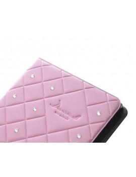 Diamond Photo Album With Crystal For Instax Film - Pink