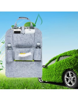 Auto Car Seat Back Bag Organizer Holder Storage Multi-Pocket Travel Bag Hanger Accessories