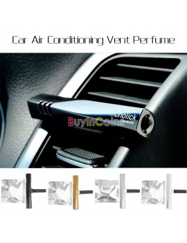 Colorful Luxury Car Air Conditioning Vent Clip Perfume Air Freshener Fragrance