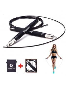 Aluminum Alloy Self-locking Jump Rope Professional Rope Skipping All-metal Modern Portability Students Skipping Grading Training Fitness