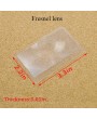 1/5/10/20pcs Portable Credit Card 3X Magnifier Magnifying Magnification Fresnel Lens 85mmX55mm