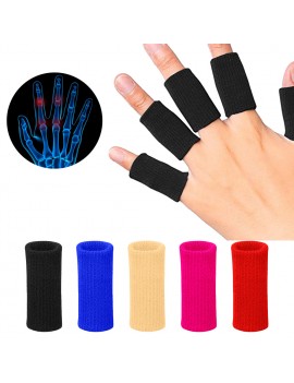 Finger Sleeves Support Thumb Splint Brace For Arthritis Breathable Elastic Finger Tape For Basketball Tennis Baseball Cricket Volleyball Badminton