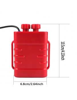 New 8.4V 6x 18650 Waterproof Battery Pack Case House Cover For Bicycle Bike Lamp