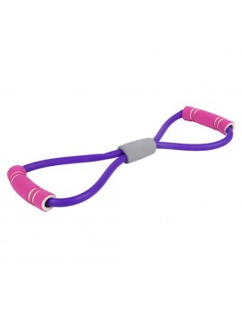 Gym 8 Word Chest Developer Rubber Loop Latex Resistance Bands Stretch Yoga Training Fitness Elastic Band
