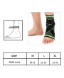 Professional 3D Weaving Sports Ankle Support Brace Elastic Nylon Strap Basketball Fitness Gym Protector Injury Pressure Protect
