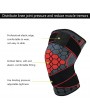 Breathable Warmth Kneepad with Bind Pressurized Winter Sports Safety Training Elastic Knee Support Protect for Badminton Basketball Fitness