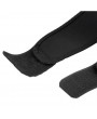 Adjustable Strap Elastic Patella Sports Support Brace Black Neoprene Knee