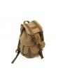 Retro Canvas DSLR Camera Backpack - Brown