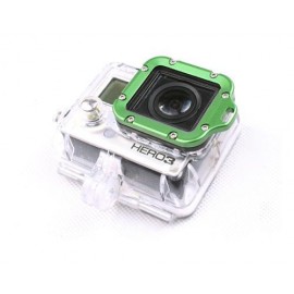 GoPro Aluminum LANYARD RING Mount for Hero 3 Black Edition - Green