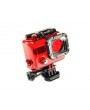GoPro Waterproof Replacement Housing for Hero 3/ 3+/ 4 Camera - Red