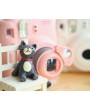 Mini Selfie Photo Lens Frame for Fujifilm Instax Mini 7S Mini 8 - Black