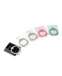 iRing Universal Bunker Ring Grip Holder Cell Phone Stand - Silver